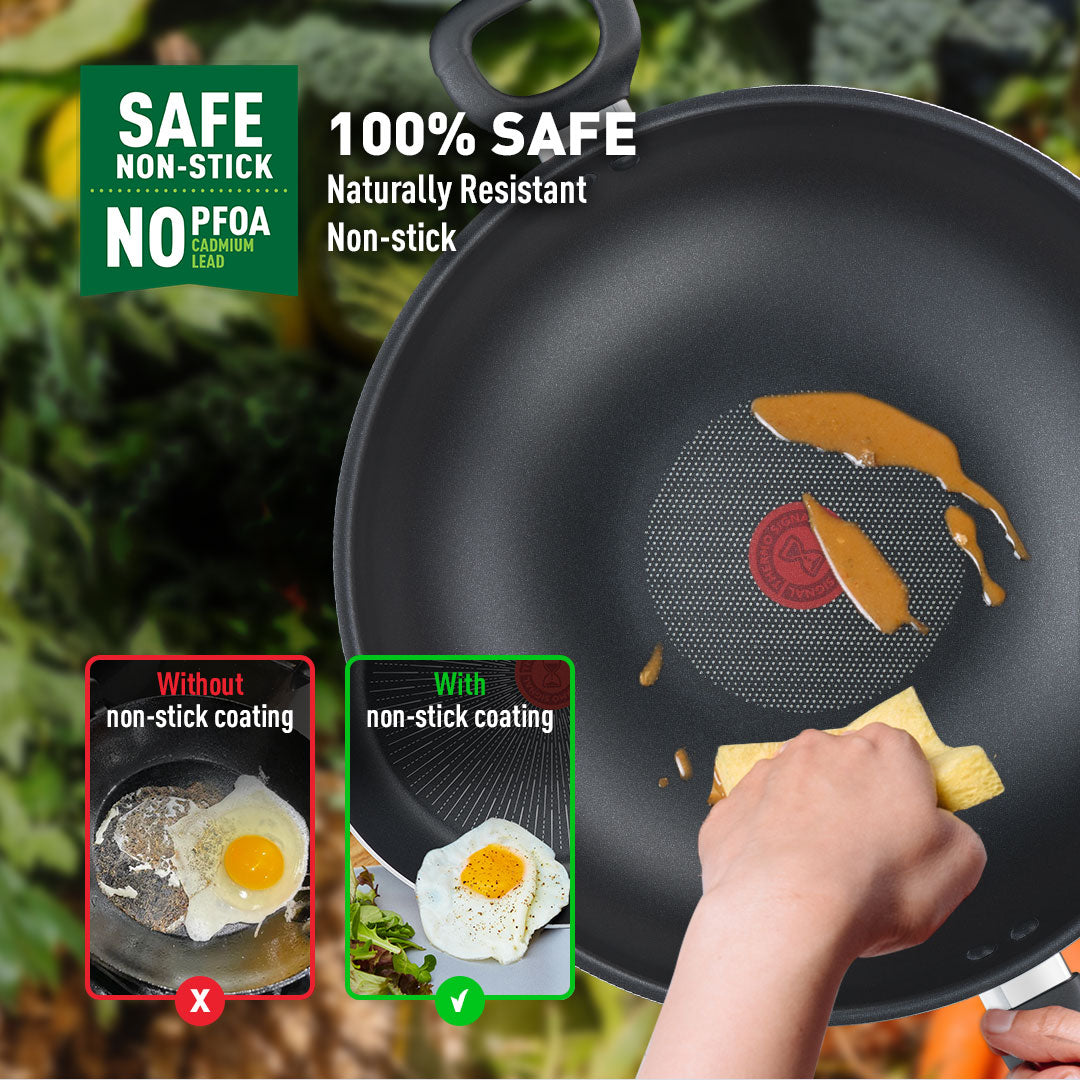 Tefal กระทะก้นลึก Cook Easy ขนาด 32 ซม.