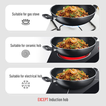 Tefal กระทะก้นลึก Cook Easy ขนาด 32 ซม.