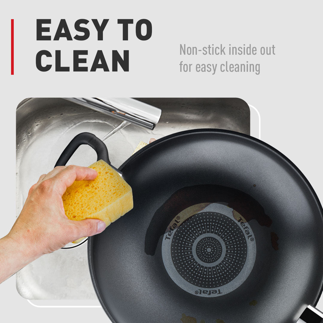 Tefal กระทะก้นลึก Cook Easy ขนาด 32 ซม.