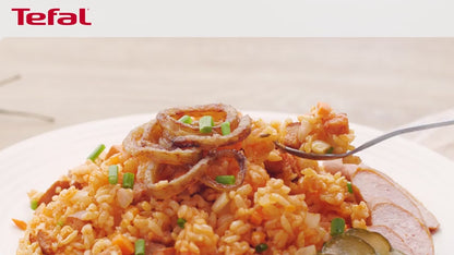 Tefal หม้อหุงข้าว EVERFORCE ความจุ 1.5 ลิตร รุ่น RK3611