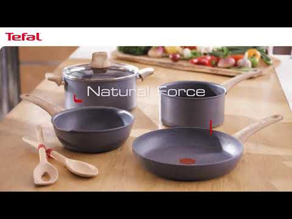 Tefal กระทะก้นแบน Natural Force Frypan ขนาด 22 ซม. รุ่น G2660302