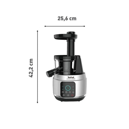 Tefal เครื่องสกัดน้ำผักและผลไม้รอบต่ำ Slow Juicer&Clean กำลังไฟ 150 วัตต์ ความจุ 0.8 ลิตร รุ่น ZC420E38