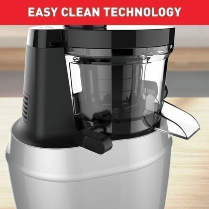 Tefal เครื่องสกัดน้ำผักและผลไม้รอบต่ำ Slow Juicer&Clean กำลังไฟ 150 วัตต์ ความจุ 0.8 ลิตร รุ่น ZC420E38