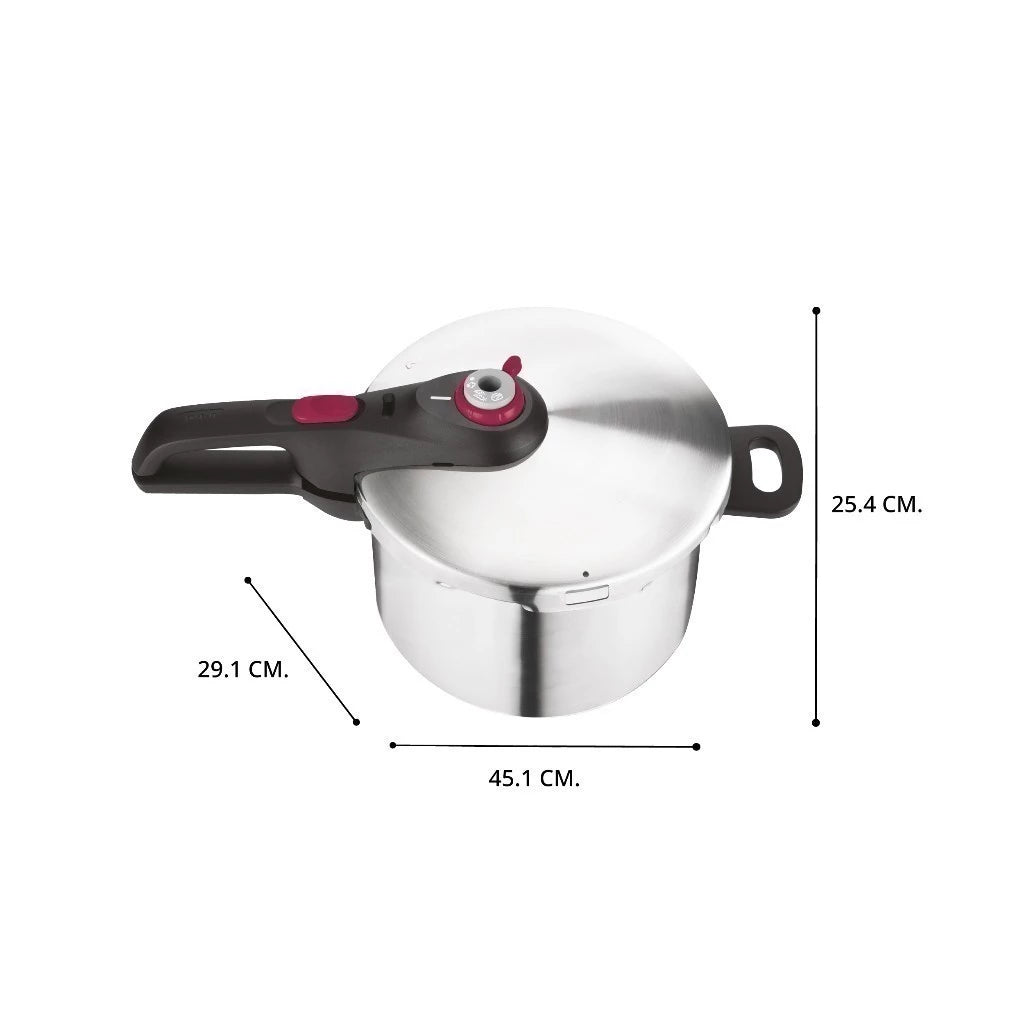 Tefal หม้ออัดแรงดัน รุ่น SECURE 5 NEO 6 ลิตร