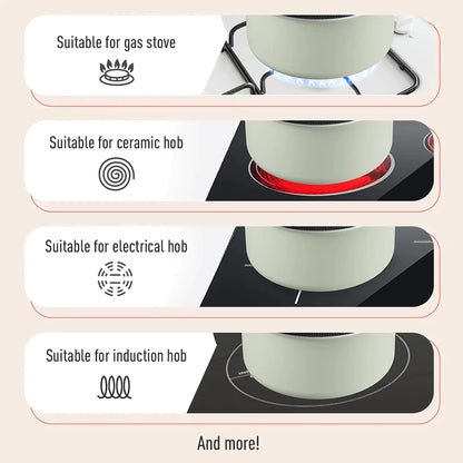 Tefal หม้อด้าม พร้อมฝาแก้ว So Matcha ก้นอินดักชั่น ขนาด 18 ซม. รุ่น G1792395