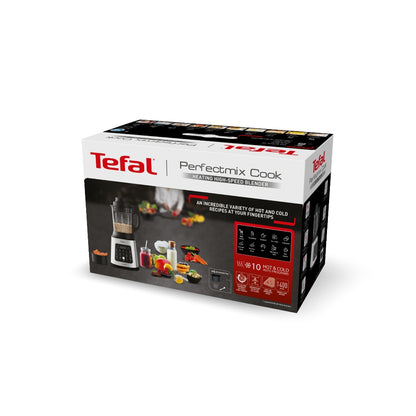 Tefal เครื่องปั่น พลังสูง เครื่องปั่นน้ำผลไม้ เครื่องปั่นอาหาร เครื่องปั่นเมนูร้อนเย็น PERFECTMIX COOK
กำลังไฟ 1,400 วัตต์
รุ่น BL83S