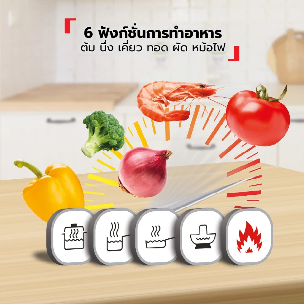 Tefal เตาแม่เหล็กไฟฟ้า EXPRESS รุ่น IH7208