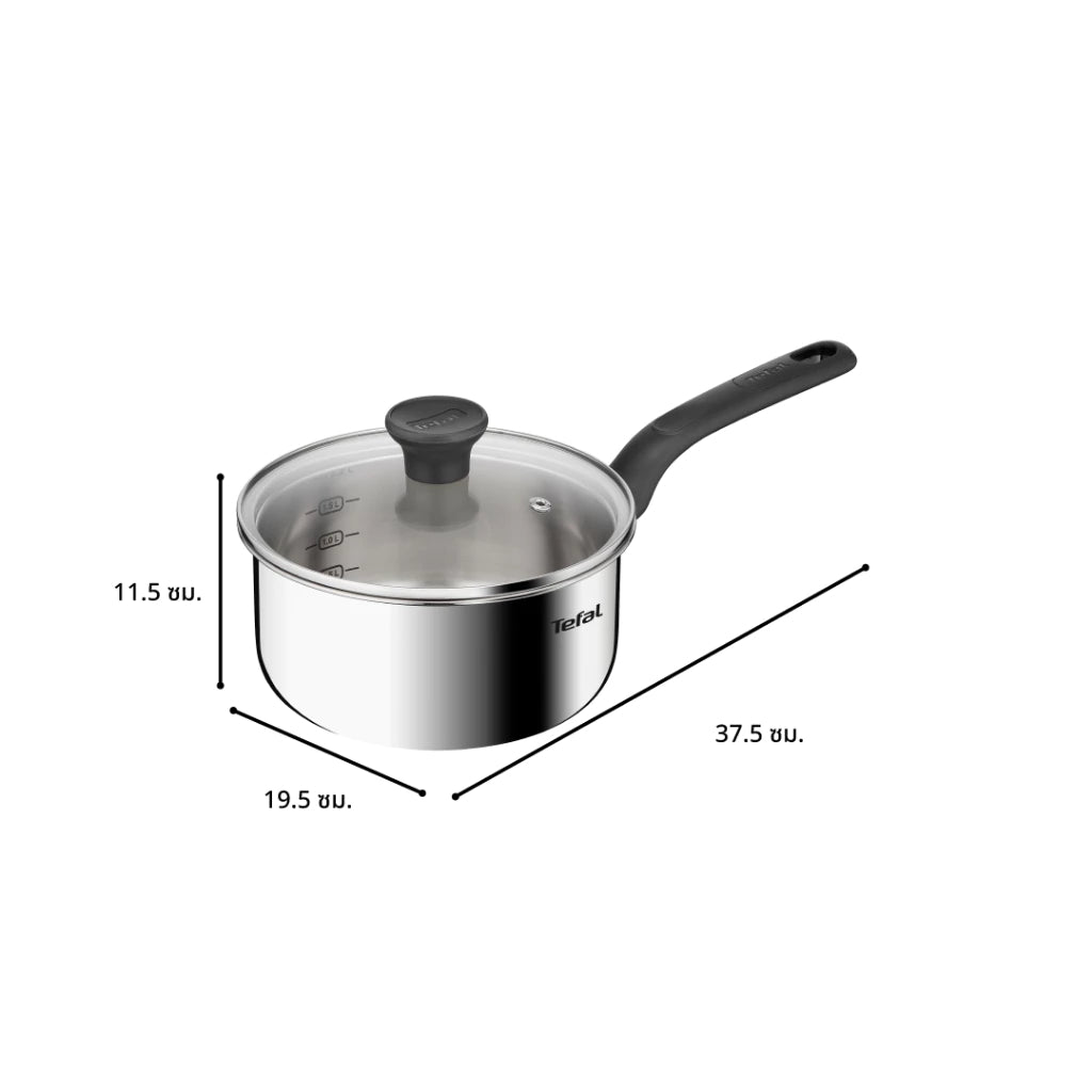 Tefal หม้อด้าม Starter ขนาด 18 cm. รุ่น E3252395