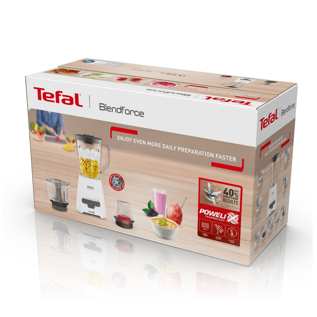 Tefal เครื่องปั่น
BLENDFORCE + XL CHOPPER 
กำลังไฟ 800 วัตต์
รุ่น BL47Y