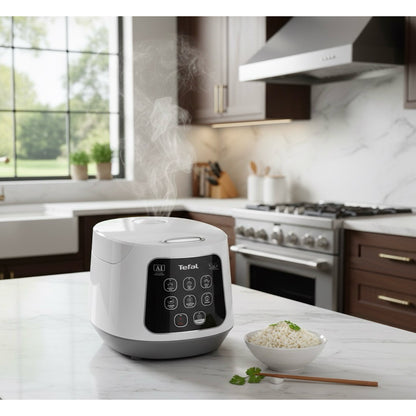 Tefal หม้อหุงข้าว EASY RICE COMPACT ความจุ 1.0 ลิตร รุ่น RK7301